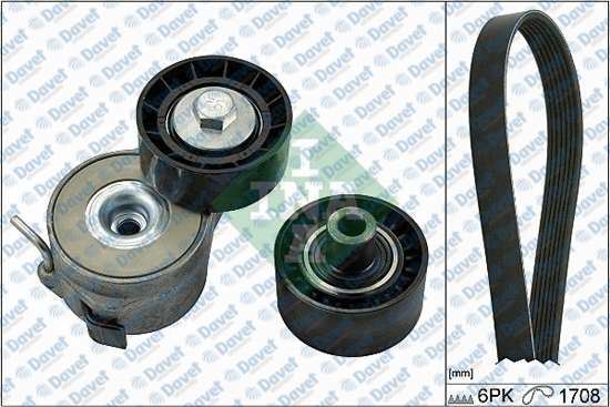 INA 529004610 V Kayis Seti Berlingo 05-11 C5 Iii 08> Jumpy Ii 07-16 Partner Tepee 08> Partner 05-15 Scudo 07-16 1.6hdi Nemo Bipper Teppe 08> P206 02-07 1.4hdi